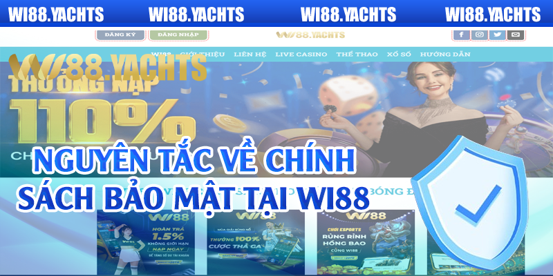 Nguyên tắc về chính sách bảo mật tại Wi88 